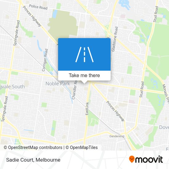 Sadie Court map