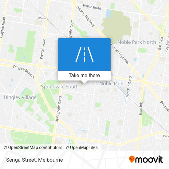 Senga Street map