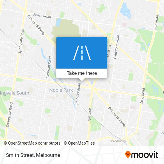 Smith Street map