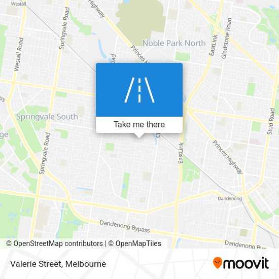 Valerie Street map