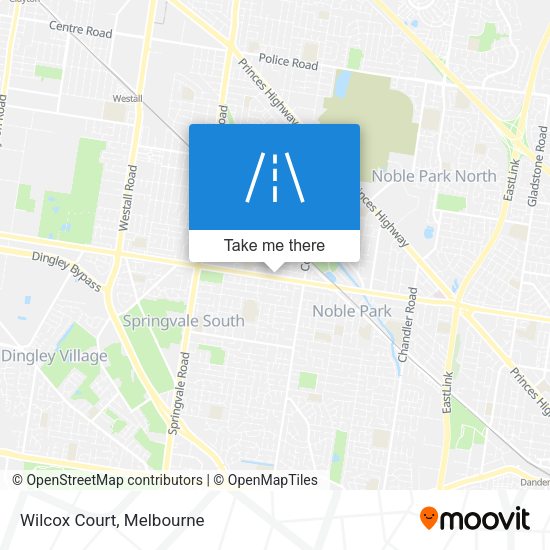 Wilcox Court map