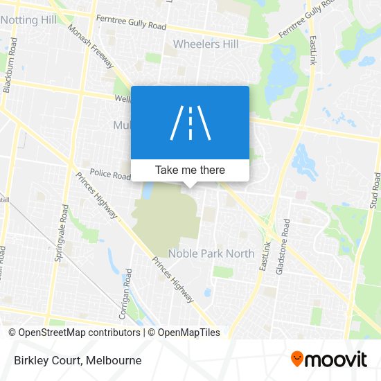 Birkley Court map