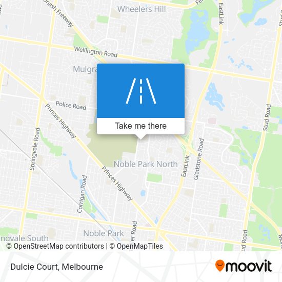 Dulcie Court map