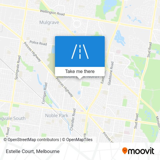 Estelle Court map
