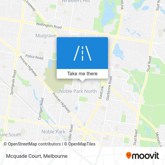 Mcquade Court map