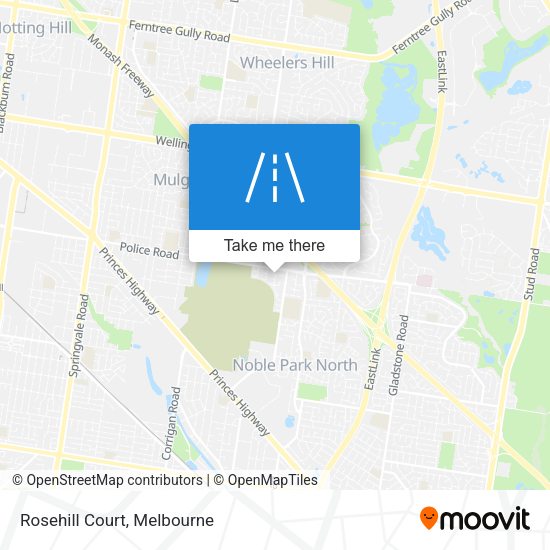 Rosehill Court map