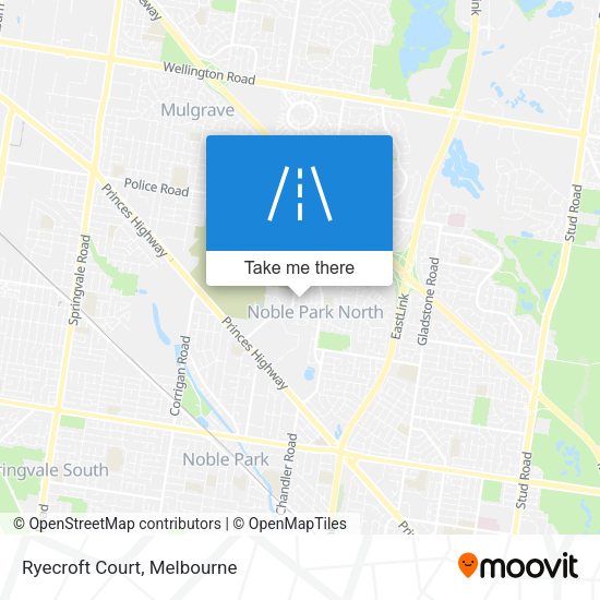Ryecroft Court map