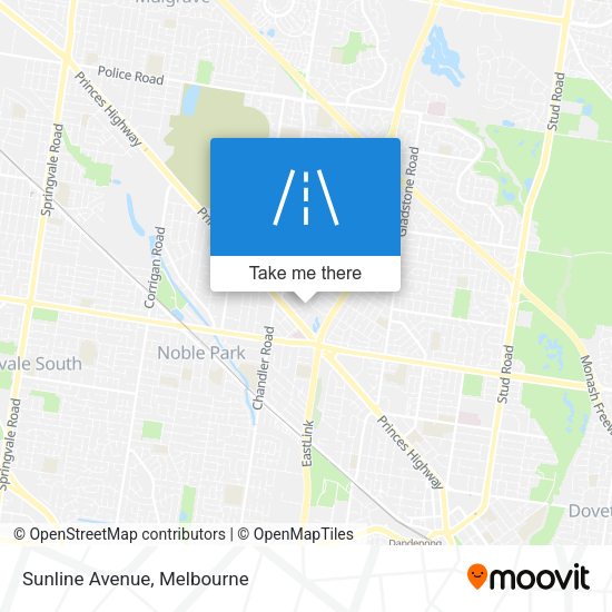 Sunline Avenue map