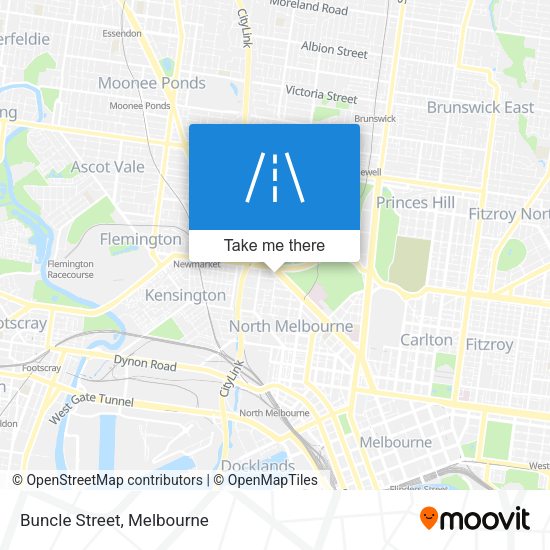 Buncle Street map