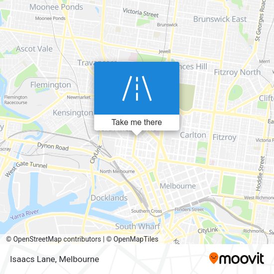 Isaacs Lane map