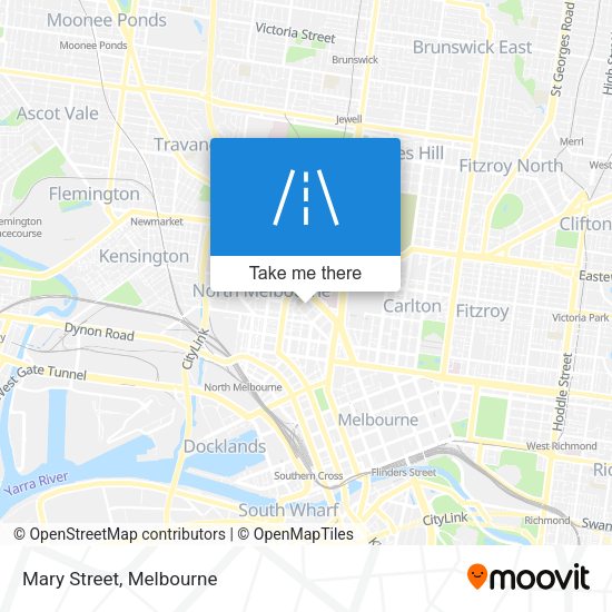 Mary Street map