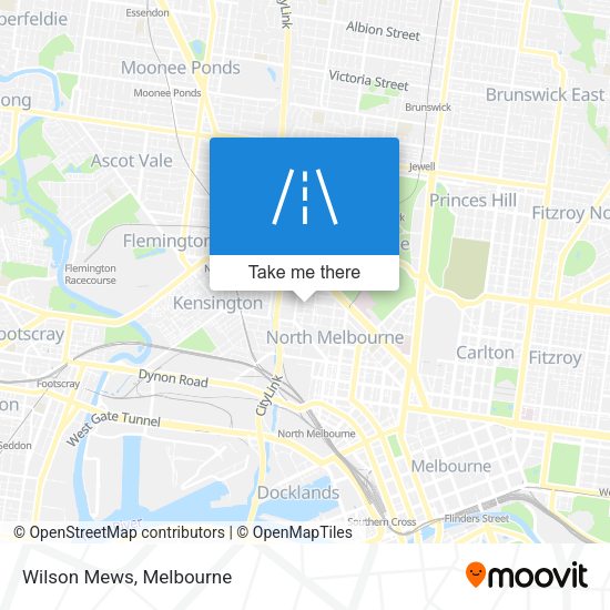Wilson Mews map