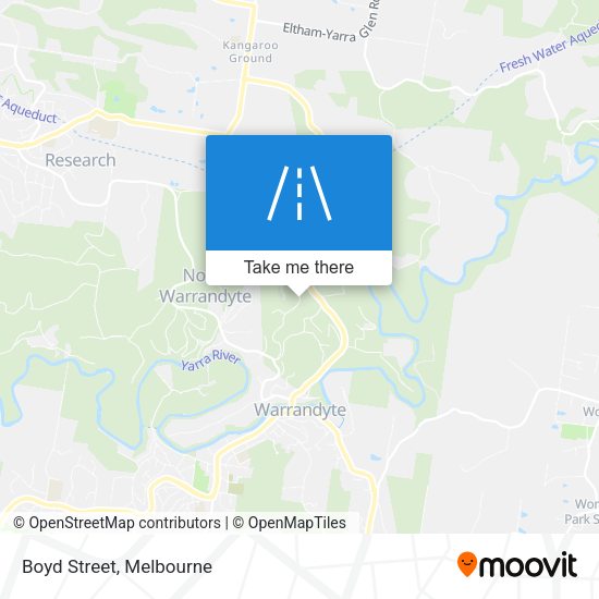 Boyd Street map