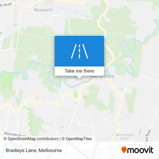 Bradleys Lane map