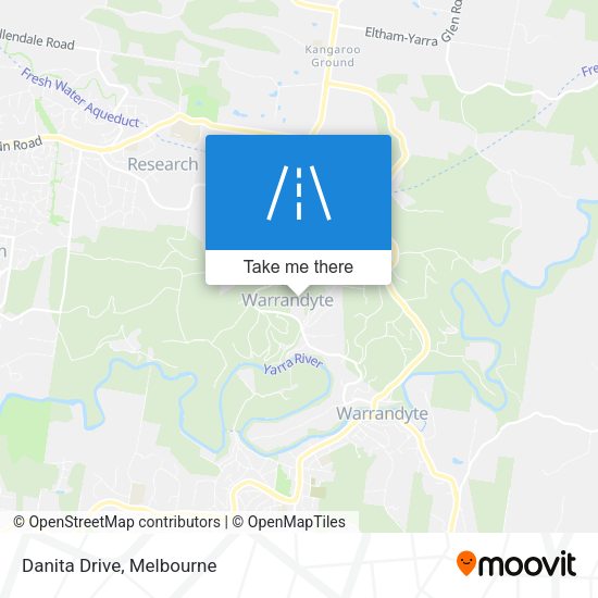 Danita Drive map