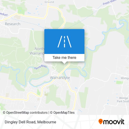 Dingley Dell Road map