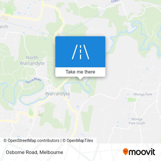 Osborne Road map
