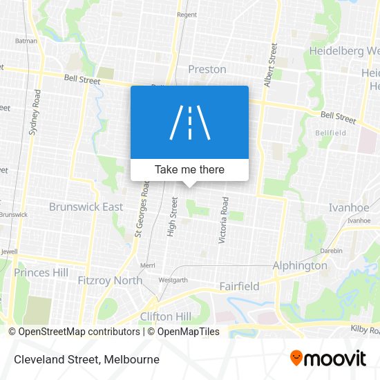 Cleveland Street map