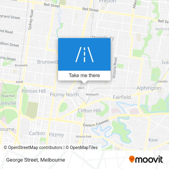 George Street map