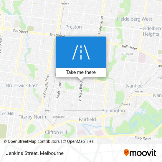 Jenkins Street map