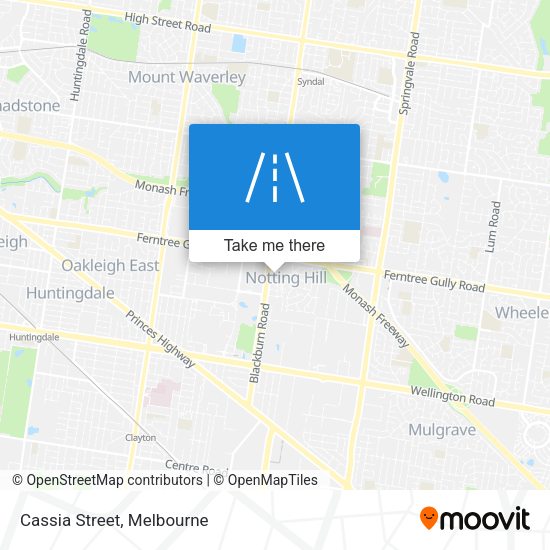 Cassia Street map