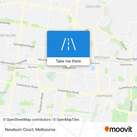 Newburn Court map