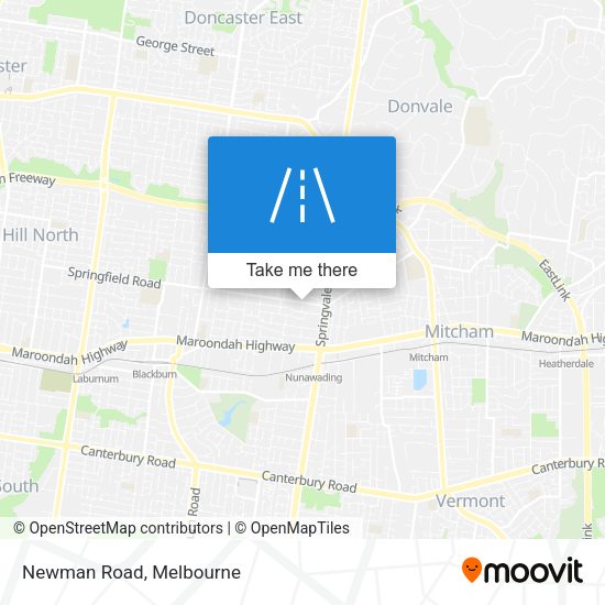 Newman Road map