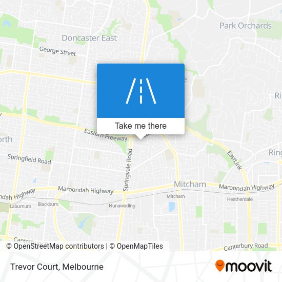Trevor Court map