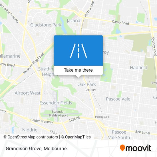Grandison Grove map