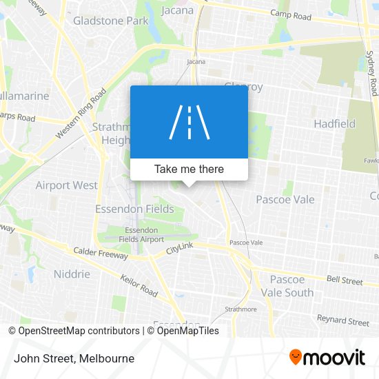 John Street map