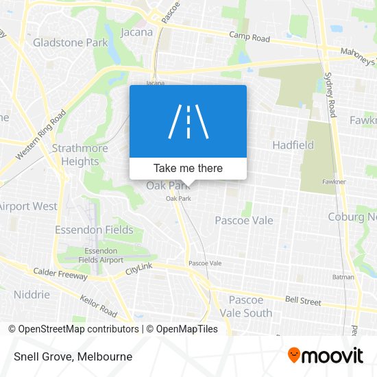 Snell Grove map