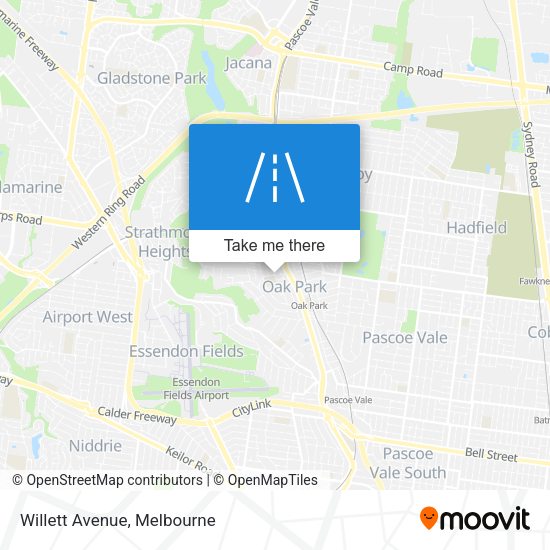 Willett Avenue map