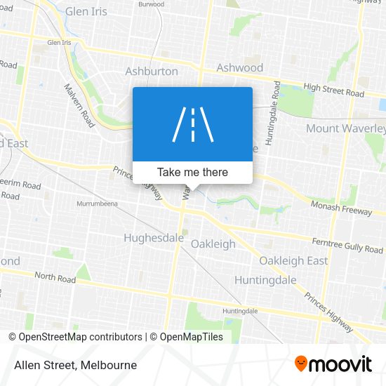 Allen Street map