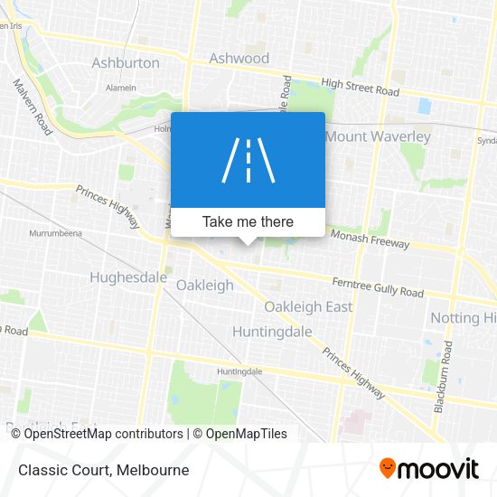 Classic Court map