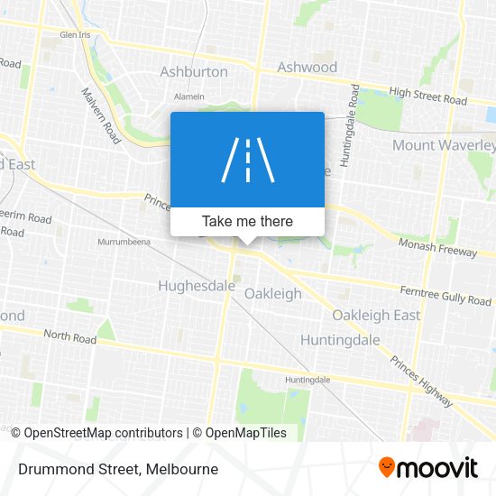 Drummond Street map