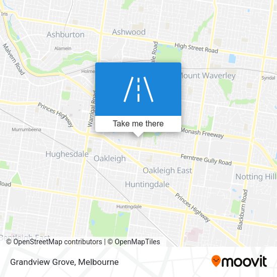 Grandview Grove map