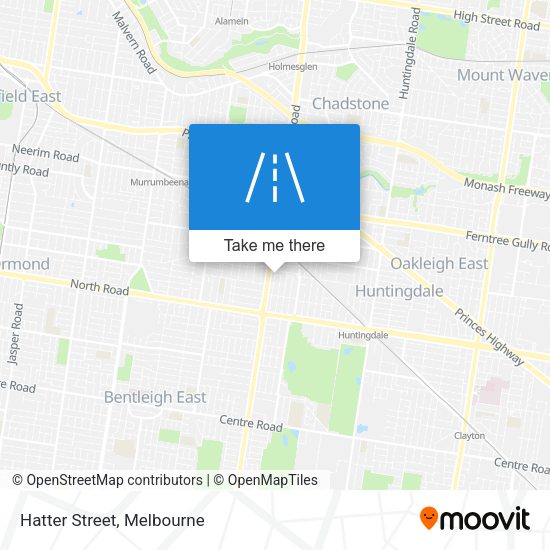 Hatter Street map