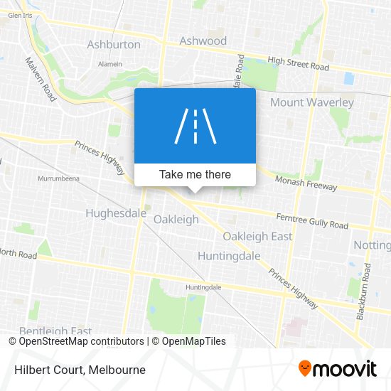 Hilbert Court map