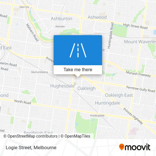 Logie Street map
