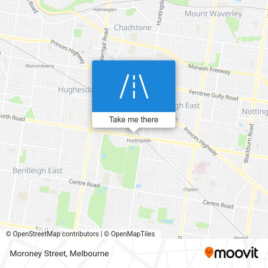 Moroney Street map