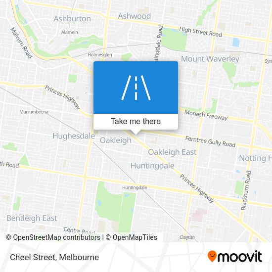 Cheel Street map