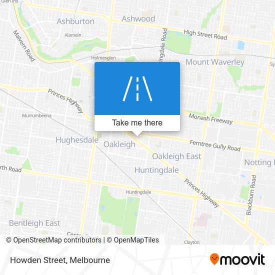 Howden Street map