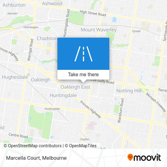 Marcella Court map
