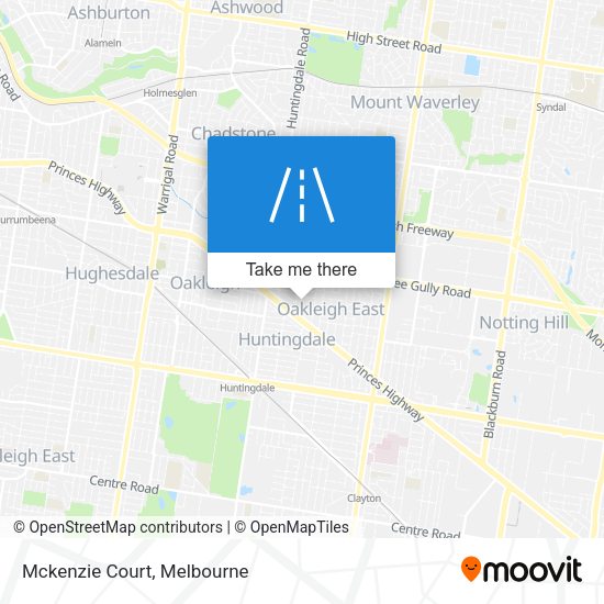 Mckenzie Court map