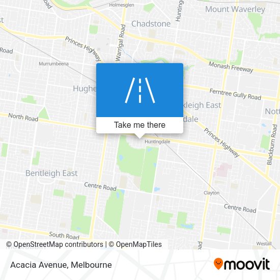 Acacia Avenue map