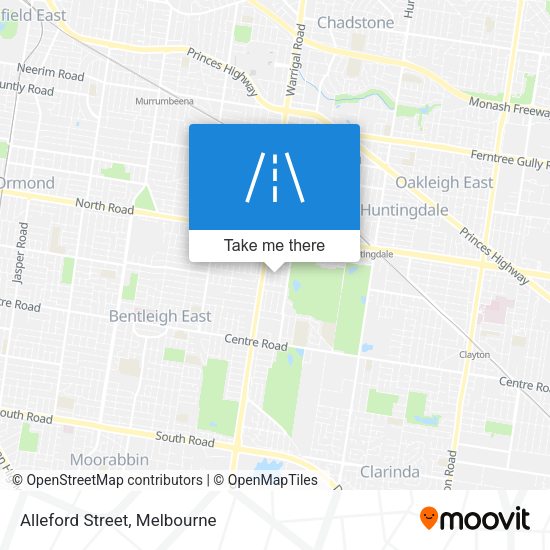 Alleford Street map