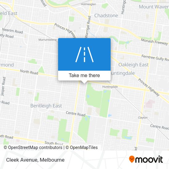 Cleek Avenue map