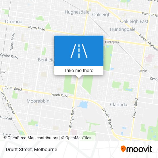 Druitt Street map