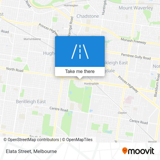 Elata Street map