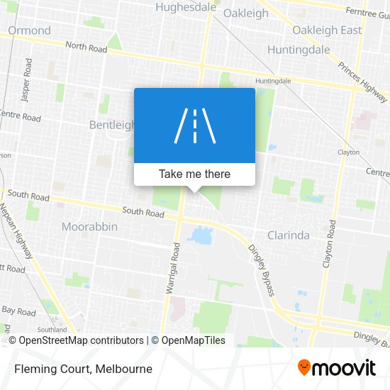 Fleming Court map